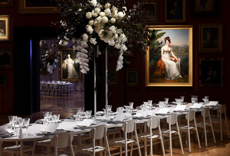 Private Gallery Dinner, National Gallery of Victoria, Melbourne, VIC © National Gallery of Victoria Private Gallery Dinner, National Gallery of Victoria, Melbourne, VIC © National Gallery of Victoria