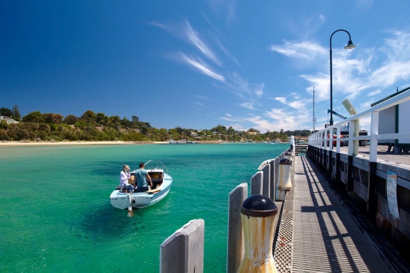 Sorrento Pier, VIC © Visit Victoria, Ewen Bell Sorrento Pier, VIC © Visit Victoria, Ewen Bell