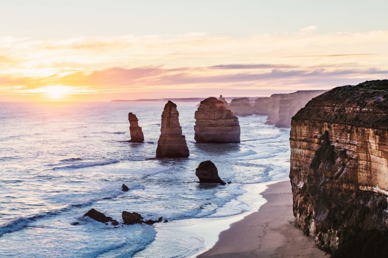 維多利亞州大洋路的十二門徒石©Great Ocean Road Tourism/Belinda Van Zanen 維多利亞州大洋路的十二門徒石©Great Ocean Road Tourism/Belinda Van Zanen